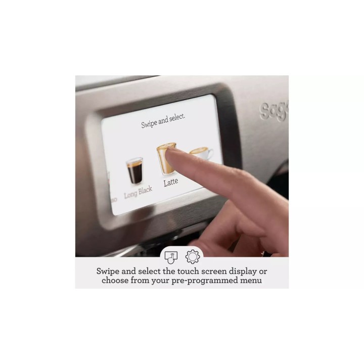 Sage The Barista Touch Stainless Steel | Touchscreen Espresso Machine