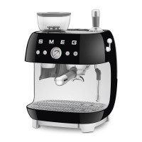 Smeg 50's stil EGF03BLUK Kaffekvern svart | Retro burr kvern