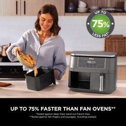Ninja Dual Zone Air Fryer 7.6L, 6-i-1 | DZ300UK - Tiny Lux