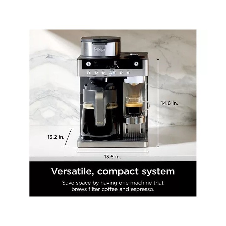 Ninja Prestige Dualbrew System CFN802UK - Ninja Coffee Machines - Tiny Lux