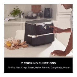 Buy NINJA Foodi FlexDrawer AF500UK 10.4L Dual Air Fryer - Black | Tiny Lux