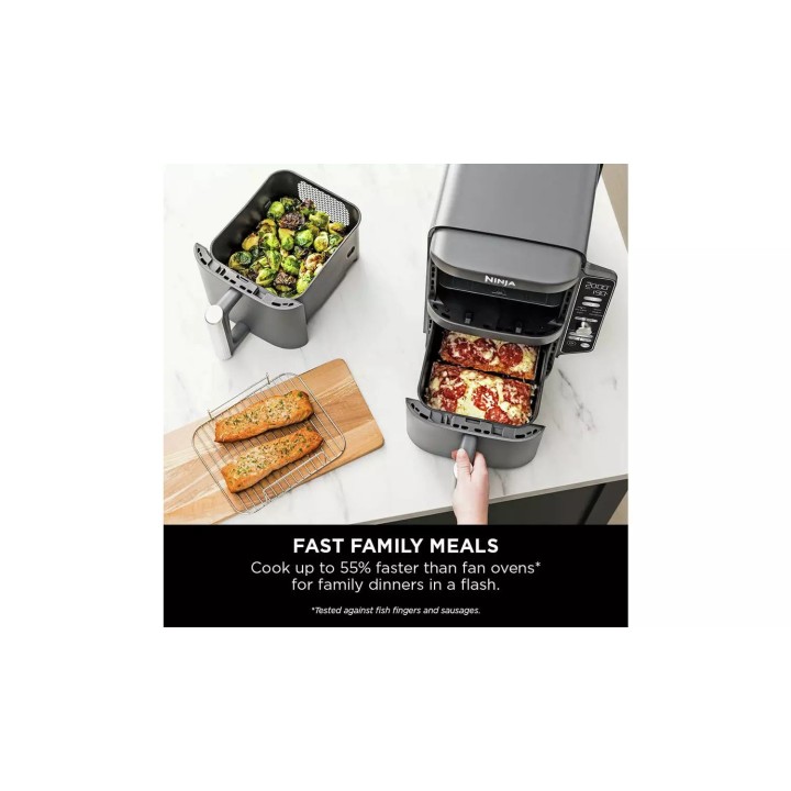 Ninja Double Stack XL SL400UK | 9.5L Dual-Zone Air Fryer