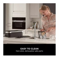 Köp NINJA Foodi FlexDrawer AF500UK 10.4L Dubbel airfryer - Svart | Tiny Lux