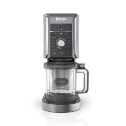 Ninja CREAMi Deluxe NC502 Argento | 10-in-1 Gelatiera