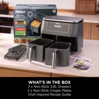 Ninja friteuse à air à double zone 7.6L, 6-dans-1 | DZ300UK - Tiny Lux