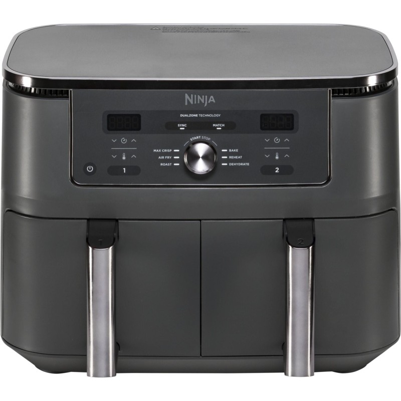 Ninja MAX 6-i-1 Dobbeltzone luftfriter 9.5L DZ400UK | Tiny Lux