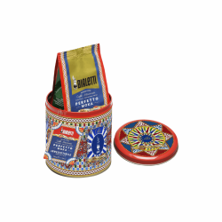 Bialetti X Dolce&Gabbana Sizilianischer Karren Geschenkset (Moka 3 Tasse und Kaffee)
