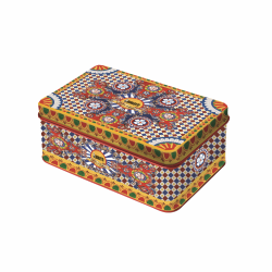 Bialetti X Dolce&Gabbana Sicilian Cart Presentpaket (Moka 2 Kopp, 2 Koppar & Guld Rörpinnar)