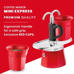 Bialetti Mini Express 'R' Doble Servicio (2 Tazas & 2 Cafetera de Taza)