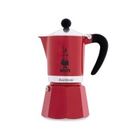 Bialetti Rainbow Macchinetta per Caffè in Alluminio per Fornello