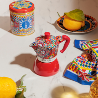 Bialetti X Dolce&Gabbana Sisilialainen kärry Moka Induktio