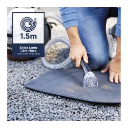 BISSELL SpotClean Pro 1558E Bærbar pletrenser Sort | Tiny Lux