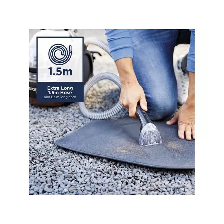 BISSELL SpotClean Pro 1558E Portable Spot Cleaner Black | Tiny Lux