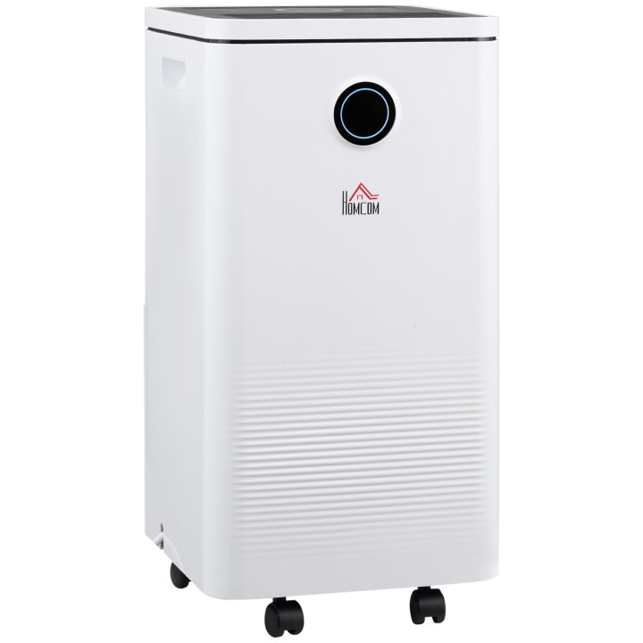 HOMCOM 10L/Day Smart Dehumidifier | WiFi App, 2.5L Tank