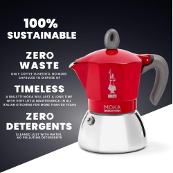 Bialetti Moka Induktions-Herdkaffeemaschine