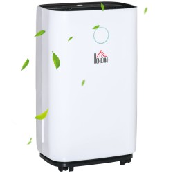 HOMCOM 16L/Day Dehumidifier | LED Screen, Sleep, Timer