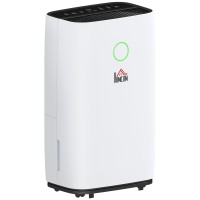 HOMCOM 20L/Day Dehumidifier | LED Screen, Sleep, Timer