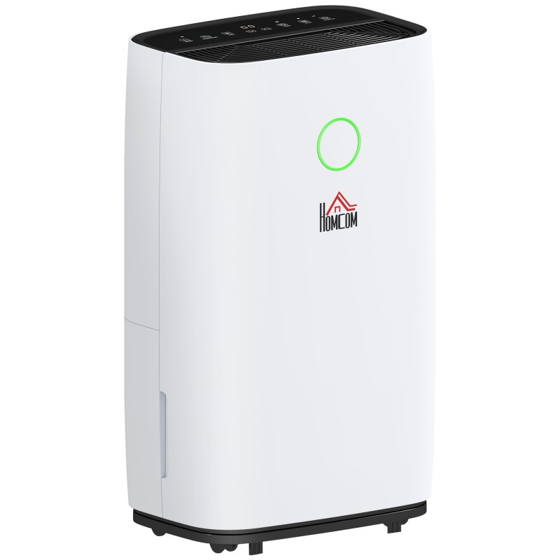 HOMCOM 20L/Day Dehumidifier | LED Screen, Sleep, Timer