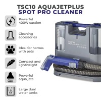 Tower TSC10 Limpiador de Manchas Portátil AquaJetPlus T548005 | Tiny Lux