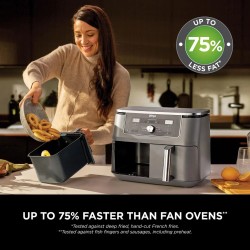 Ninja MAX 6-in-1 Dual Zone Air Fryer 9.5L DZ400UK | Tiny Lux