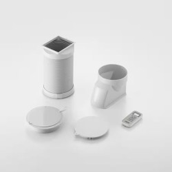 De'Longhi PACES72 Pinguino Compact — 8,300 BTU bærbar AC UK & EU | Tiny Lux