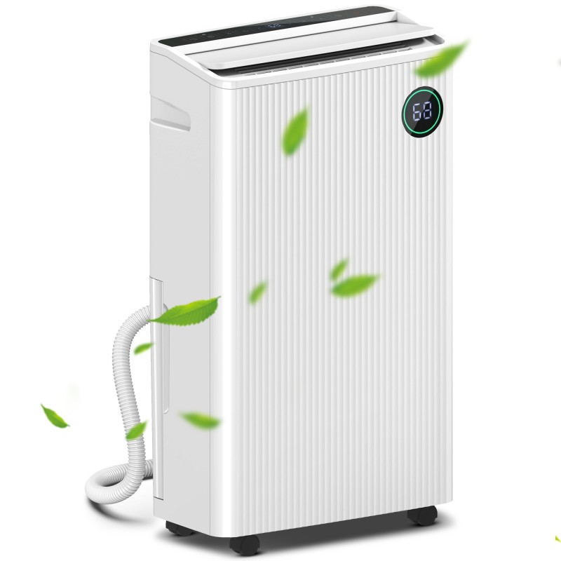 HOMCOM 16L/Tag Luftentfeuchter | Luftreiniger, UVC & Ionisator