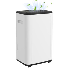 HOMCOM 20L/Day Dehumidifier | 6L Tank, 3 Modes, Timer