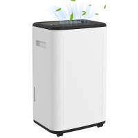 HOMCOM 20L/Déshumidificateur de jour | 6L Réservoir, 3 Modes, Minuterie