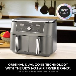 Ninja MAX 6-in-1 Dual Zone Air Fryer 9.5L DZ400UK | Tiny Lux