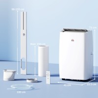 HOMCOM 12,000 Climatiseur portable BTU | 4-dans-1
