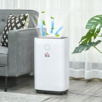 HOMCOM 16L/Day Dehumidifier | LED Screen, Sleep, Timer