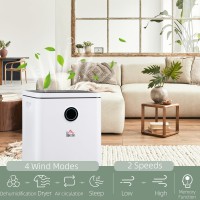 HOMCOM 10L/Day Smart Affugter | WiFi App, 2.5L Tank