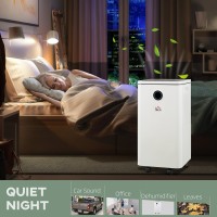 HOMCOM 10L/Day Smart Affugter | WiFi App, 2.5L Tank