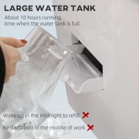 HOMCOM luftkøler, mobil køleventilator luftfugter luftkonditioneringsapparat med 15L vandtank, oscillation, fjernbetjening, time