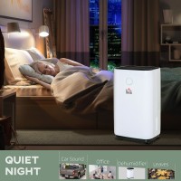 HOMCOM 16L/Day Dehumidifier | LED Screen, Sleep, Timer