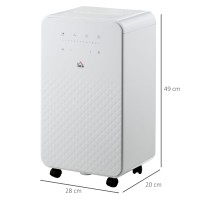 HOMCOM 12L/Day Dehumidifier with Air Purifier | 5 Modes