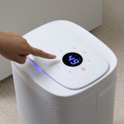 HOMCOM 10L/Day Smart Dehumidifier | WiFi App, Quiet, 2.2L