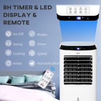 HOMCOM 10L Evaporative Portable Air Cooler