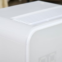 HOMCOM 12L/Deshumidificador de día | Silencioso 38dB, 4 Modos, Temporizador