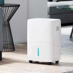 HOMCOM 30L/Day Dehumidifier | Auto-Clean Filter, 4L Tank
