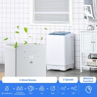 HOMCOM 12L/Day Dehumidifier with Air Purifier | 5 Modes