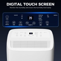 HOMCOM 30L/Day Dehumidifier | Auto-Clean Filter, 4L Tank