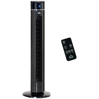 HOMCOM 42 Tommers Anion Tårnventilator - Sort