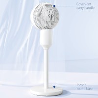 HOMCOM 32" Pedestalventilator, 70° Oscillerend 90° Verticale kanteling luchtcirculator met 3 snelheden, staande ventilator voor 