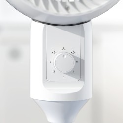 HOMCOM 32" Pedestal ventilator, 70° Oscillerende 90° Lodret vip luftcirkulator med 3 hastigheder, gulvventilator til hjem, konto