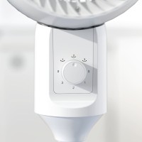 HOMCOM 32" Standventilator, 70° Oszillierend 90° Vertikaler Neigungsluftzirkulator mit 3 Geschwindigkeiten, Standventilator für 