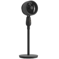 HOMCOM Gulvventilator, Kraftig Luftcirkulator, 36 Tommer Gulvstående Ventilator med 3 Hastighedsindstillinger, 70° Oscillerende 