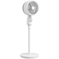 HOMCOM Gulvventilator, Kraftig Luftcirkulator, 36 Tommer Gulvstående Ventilator med 3 Hastighedsindstillinger, 70° Oscillerende 