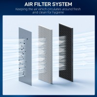 Refroidisseur d'air HOMCOM avec écran LED et télécommande, ventilateur oscillant à refroidissement par glace avec 3 vitesses, 4 