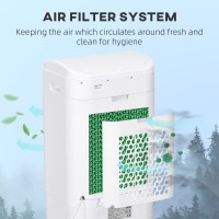 HOMCOM 15L Raffreddatore d'aria evaporativo con telecomando